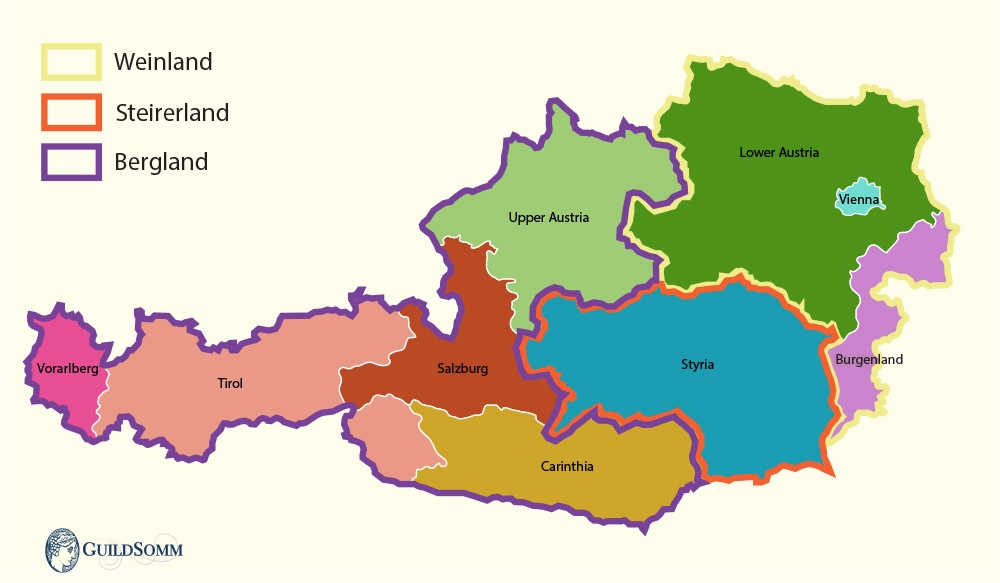 Austria&rsquo;s nine federal states