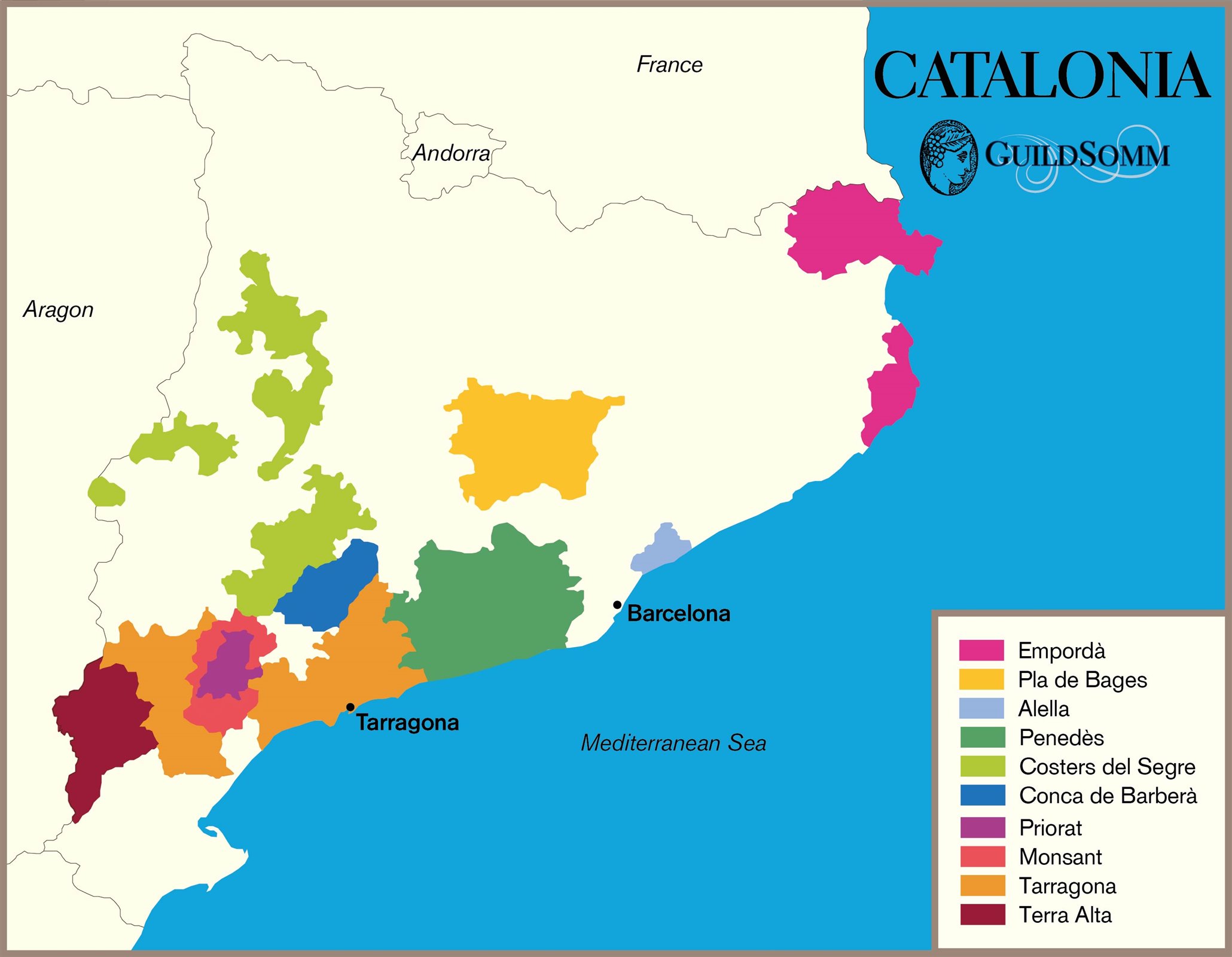 The DOs of Catalonia